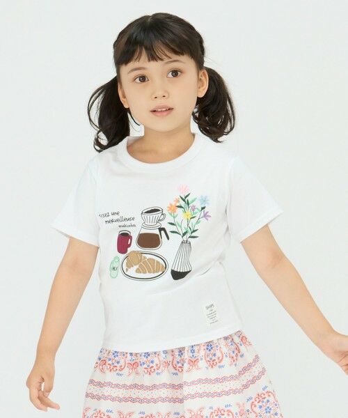 SHIPS / シップス Tシャツ | SHIPS Colors:パッチワーク プリント TEE(80〜130cm)◇ | 詳細16
