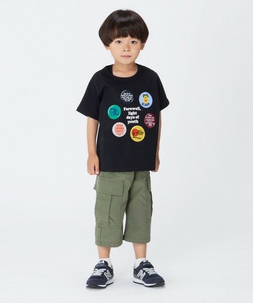 SHIPS / シップス Tシャツ | SHIPS Colors:パッチワーク プリント TEE(80〜130cm)◇ | 詳細22