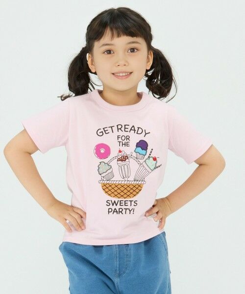 SHIPS / シップス Tシャツ | SHIPS Colors:パッチワーク プリント TEE(80〜130cm)◇ | 詳細26