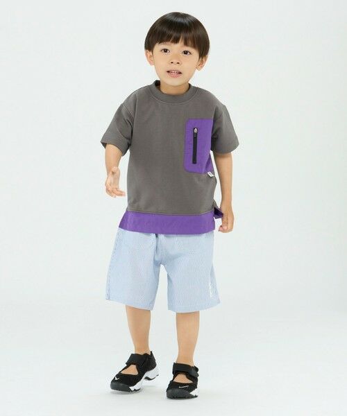 SHIPS / シップス Tシャツ | SHIPS Colors:コンビネーション ポケット TEE (80~130cm) | 詳細11
