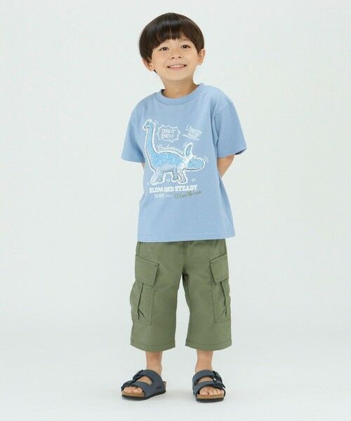 SHIPS / シップス Tシャツ | 《一部追加予約》SHIPS Colors:スパンコール ステッチ プリント TEE(100~130cm)◆ | 詳細17