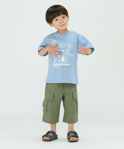 SHIPS / シップス Tシャツ | 《一部追加予約》SHIPS Colors:スパンコール ステッチ プリント TEE(100~130cm)◆ | 詳細19