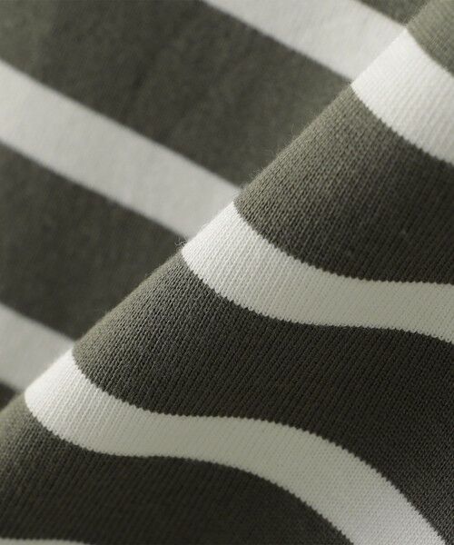 SHIPS / シップス Tシャツ | SHIPS Colors:〈洗濯機可能〉肩あき ボーダー TEE(100~140cm) | 詳細6