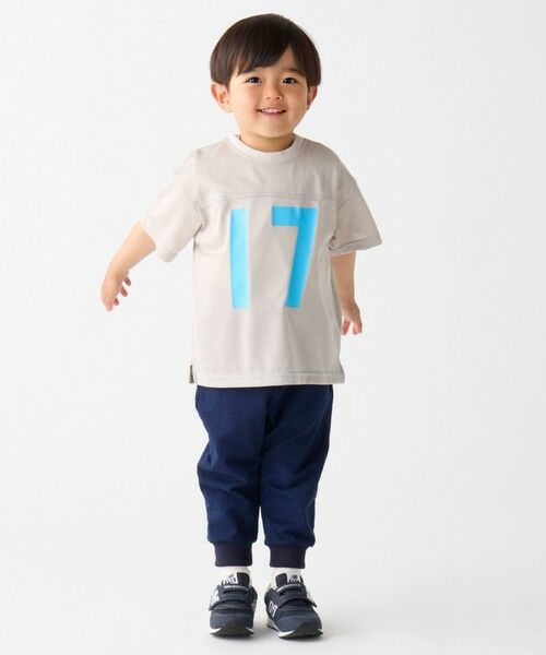 SHIPS / シップス Tシャツ | SHIPS Colors:80〜130cm / ナンバリング メッシュ Tシャツ | 詳細9