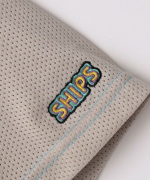 SHIPS / シップス Tシャツ | SHIPS Colors:80〜130cm / ナンバリング メッシュ Tシャツ | 詳細6