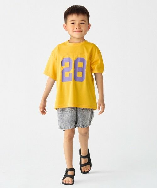 SHIPS / シップス Tシャツ | SHIPS Colors:80〜130cm / ナンバリング メッシュ Tシャツ | 詳細18