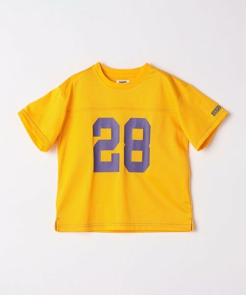 SHIPS / シップス Tシャツ | SHIPS Colors:80〜130cm / ナンバリング メッシュ Tシャツ | 詳細14