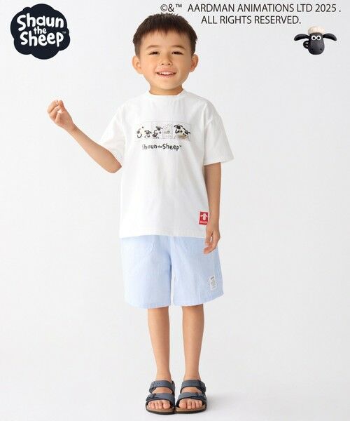 SHIPS / シップス Tシャツ | SHIPS Colors:80〜130cm / ひつじのショーン コミックプリント Tシャツ◇ | 詳細3