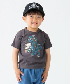 SHIPS / シップス Tシャツ | SHIPS Colors:80〜130cm / 〈接触冷感〉ティラノサウルス Tシャツ◇