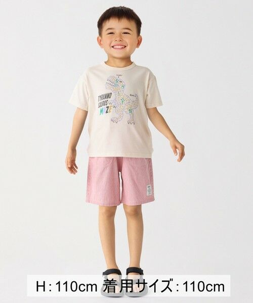 SHIPS / シップス Tシャツ | SHIPS Colors:80〜130cm / 〈接触冷感〉ティラノサウルス Tシャツ◇ | 詳細1