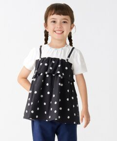 SHIPS / シップス Tシャツ | SHIPS Colors:80〜130cm / 2WAY ドット チュニック