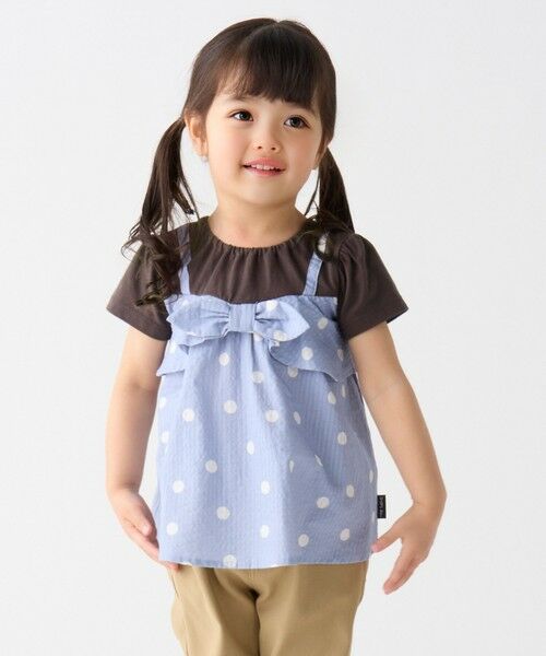 SHIPS / シップス Tシャツ | SHIPS Colors:80〜130cm / 2WAY ドット チュニック | 詳細12