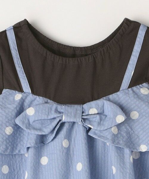 SHIPS / シップス Tシャツ | SHIPS Colors:80〜130cm / 2WAY ドット チュニック | 詳細6