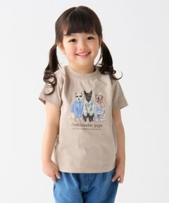 SHIPS / シップス Tシャツ | さかがみ家×SHIPS KIDS:80〜130cm / コラボ プリント Tシャツ◇