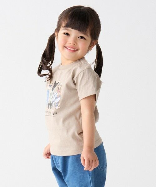 SHIPS / シップス Tシャツ | さかがみ家×SHIPS KIDS:80〜130cm / コラボ プリント Tシャツ◇ | 詳細18