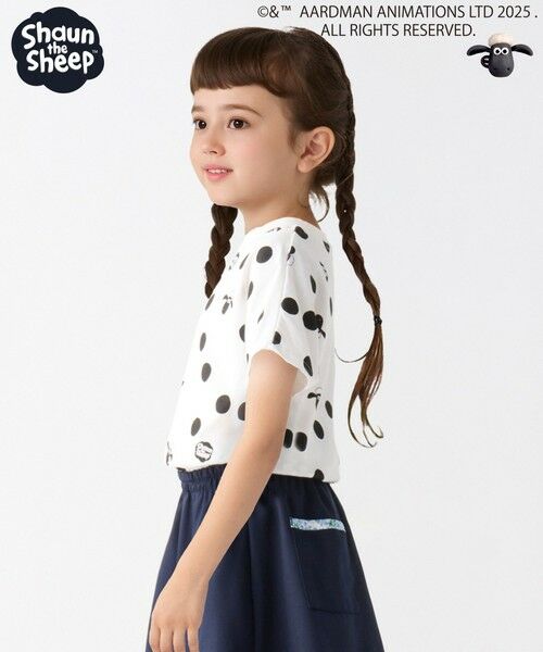 SHIPS / シップス Tシャツ | SHIPS Colors:80〜130cm / ひつじのショーン ドット プリント Tシャツ◇ | 詳細4