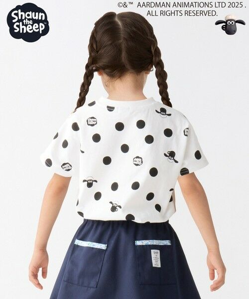SHIPS / シップス Tシャツ | SHIPS Colors:80〜130cm / ひつじのショーン ドット プリント Tシャツ◇ | 詳細5