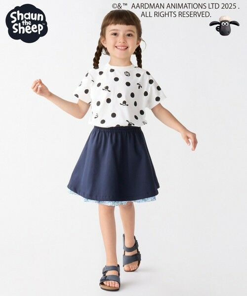 SHIPS / シップス Tシャツ | SHIPS Colors:80〜130cm / ひつじのショーン ドット プリント Tシャツ◇ | 詳細6