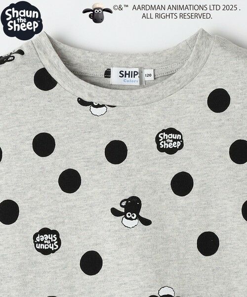 SHIPS / シップス Tシャツ | SHIPS Colors:80〜130cm / ひつじのショーン ドット プリント Tシャツ◇ | 詳細8