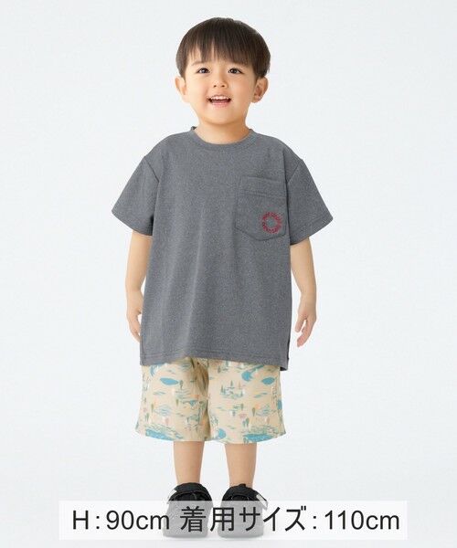 SHIPS / シップス Tシャツ | SHIPS Colors:90〜140cm / 〈接触冷感・気化冷却〉AIR FREEZE Tシャツ | 詳細15