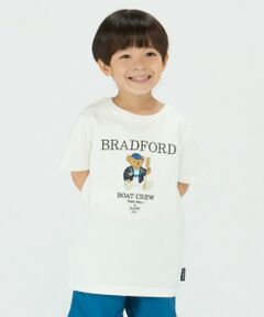SHIPS / シップス Tシャツ | SHIPS Colors:TeddyBear(R) プリント&ステッチ TEE(80~150cm)◇