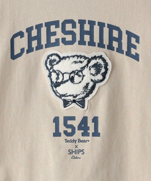 SHIPS / シップス Tシャツ | SHIPS Colors:TeddyBear(R) プリント&ステッチ TEE(80~150cm)◇ | 詳細7