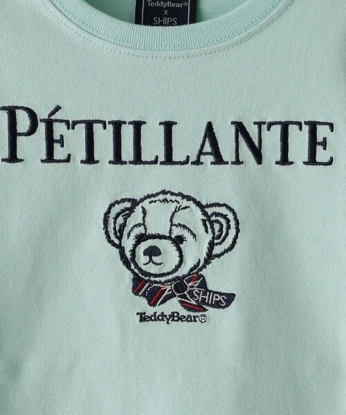 SHIPS / シップス Tシャツ | SHIPS Colors:TeddyBear(R) プリント&ステッチ TEE(80~150cm)◇ | 詳細13