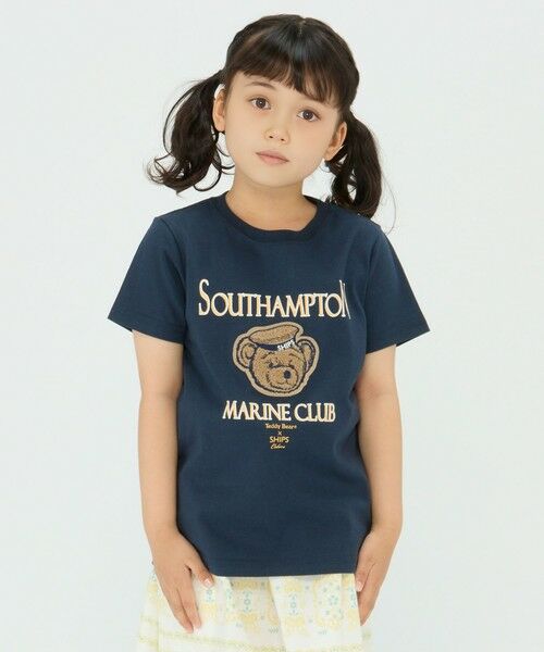 SHIPS / シップス Tシャツ | SHIPS Colors:TeddyBear(R) プリント&ステッチ TEE(80~150cm)◇ | 詳細28