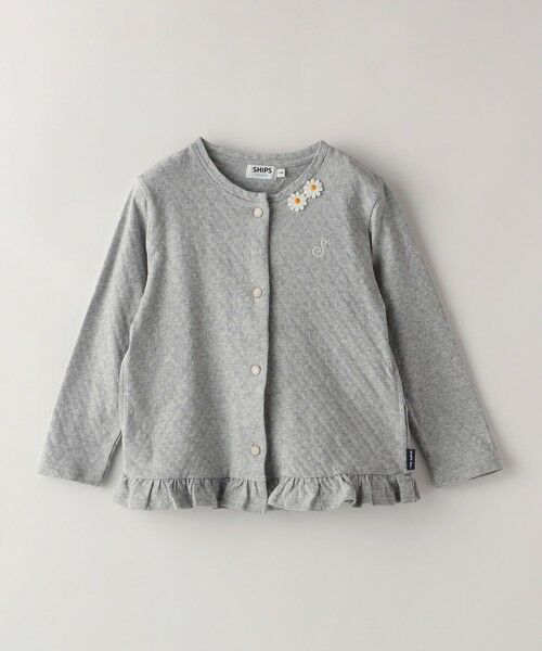 SHIPS / シップス カーディガン・ボレロ | SHIPS Colors:シャーリング アイレット カーディガン(80~130cm) | 詳細2