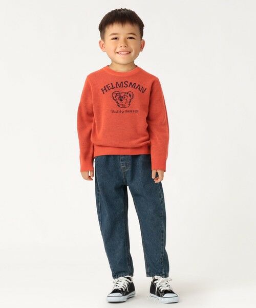 SHIPS / シップス デニムパンツ | SHIPS Colors:100〜130cm / 〈洗濯機可能〉バレルレッグ デニムパンツ◇ | 詳細18