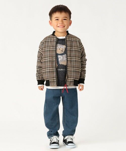 SHIPS / シップス デニムパンツ | SHIPS Colors:100〜130cm / 〈洗濯機可能〉バレルレッグ デニムパンツ◇ | 詳細19