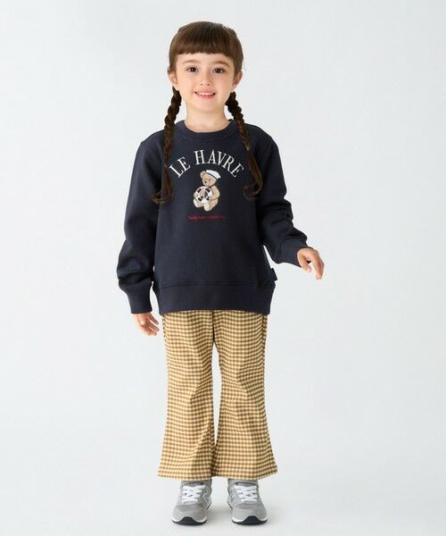 SHIPS / シップス ショート・ハーフ・半端丈パンツ | SHIPS Colors: 100~130cm /〈洗濯機可能〉ストレッチ フレア パンツ | 詳細17