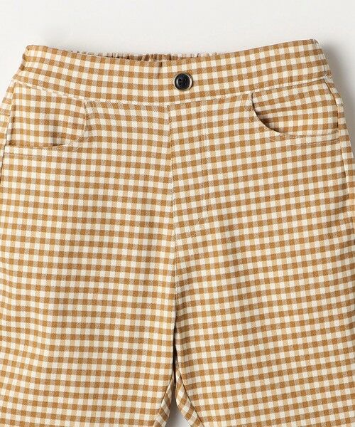 SHIPS / シップス ショート・ハーフ・半端丈パンツ | SHIPS Colors: 100~130cm /〈洗濯機可能〉ストレッチ フレア パンツ | 詳細9