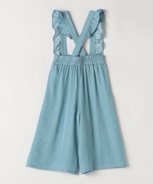 SHIPS / シップス サロペット・オールインワン | SHIPS Colors:110〜140cm /〈洗濯機可能〉フリル オーバーオール | 詳細2