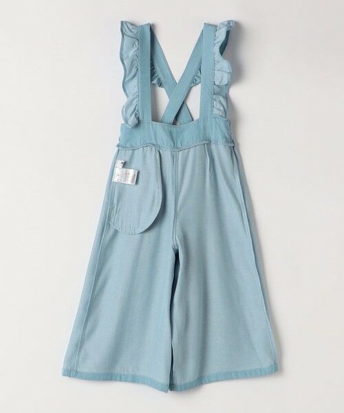 SHIPS / シップス サロペット・オールインワン | SHIPS Colors:110〜140cm /〈洗濯機可能〉フリル オーバーオール | 詳細3