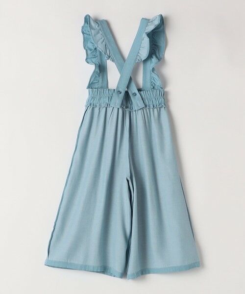 SHIPS / シップス サロペット・オールインワン | SHIPS Colors:110〜140cm /〈洗濯機可能〉フリル オーバーオール | 詳細4