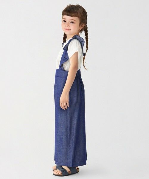 SHIPS / シップス サロペット・オールインワン | SHIPS Colors:110〜140cm /〈洗濯機可能〉フリル オーバーオール | 詳細15
