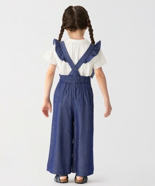 SHIPS / シップス サロペット・オールインワン | SHIPS Colors:110〜140cm /〈洗濯機可能〉フリル オーバーオール | 詳細16