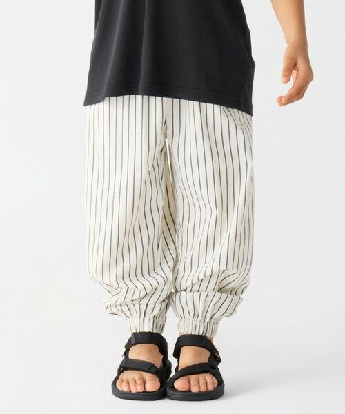 SHIPS / シップス その他パンツ | SHIPS Colors:90〜140cm / ストライプ イージー パンツ(オフホワイト)