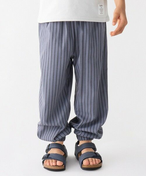 SHIPS / シップス その他パンツ | SHIPS Colors:90〜140cm / ストライプ イージー パンツ(ダークグレー)