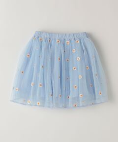 SHIPS / シップス ミニ・ひざ丈スカート | 《一部追加・新色予約》SHIPS Colors:90〜140cm/〈手洗い可能〉チュールギャザースカート◆