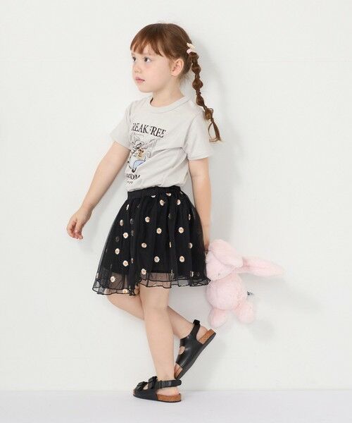 SHIPS / シップス ミニ・ひざ丈スカート | 《一部追加・新色予約》SHIPS Colors:90〜140cm/〈手洗い可能〉チュールギャザースカート◇ | 詳細12