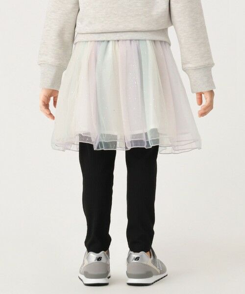 SHIPS / シップス ミニ・ひざ丈スカート | 《一部追加予約》SHIPS Colors:90〜140cm/〈手洗い可能〉チュールギャザースカート◆ | 詳細12