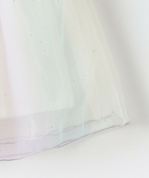 SHIPS / シップス ミニ・ひざ丈スカート | 《一部追加予約》SHIPS Colors:90〜140cm/〈手洗い可能〉チュールギャザースカート◆ | 詳細7