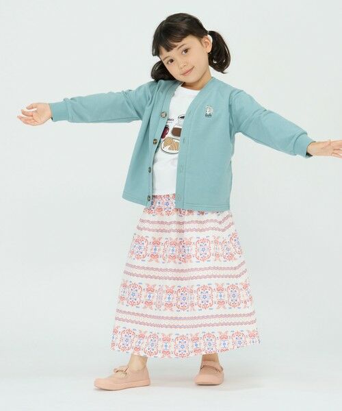 SHIPS / シップス ミニ・ひざ丈スカート | SHIPS Colors:〈洗濯機可能〉2WAY プリント スカート(100~140cm) | 詳細17