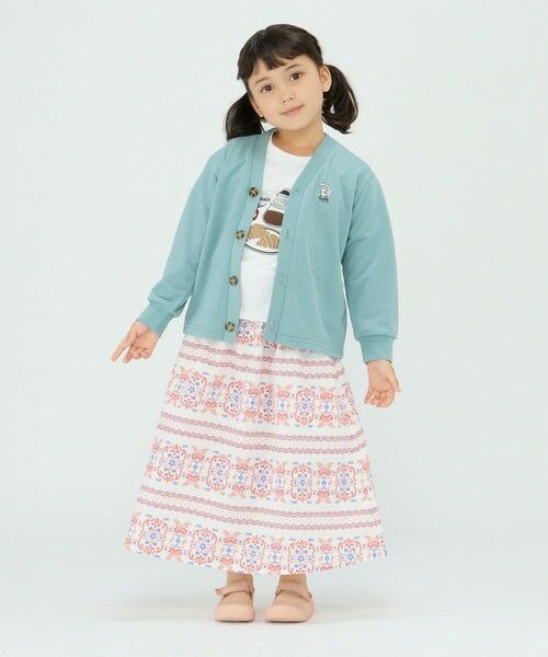 SHIPS / シップス ミニ・ひざ丈スカート | SHIPS Colors:〈洗濯機可能〉2WAY プリント スカート(100~140cm) | 詳細18