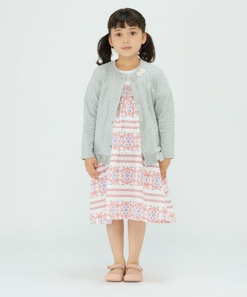 SHIPS / シップス ミニ・ひざ丈スカート | SHIPS Colors:〈洗濯機可能〉2WAY プリント スカート(100~140cm) | 詳細19