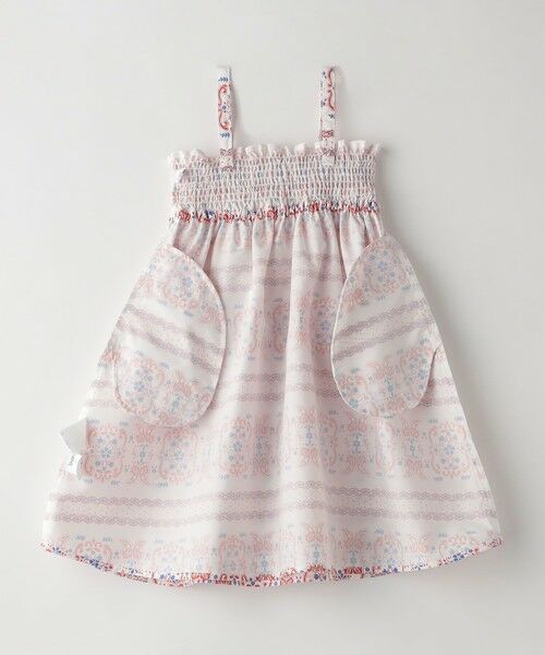 SHIPS / シップス ミニ・ひざ丈スカート | SHIPS Colors:〈洗濯機可能〉2WAY プリント スカート(100~140cm) | 詳細3