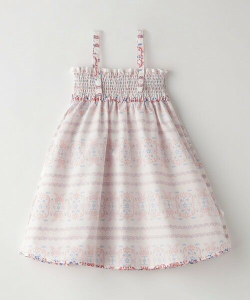 SHIPS / シップス ミニ・ひざ丈スカート | SHIPS Colors:〈洗濯機可能〉2WAY プリント スカート(100~140cm) | 詳細4