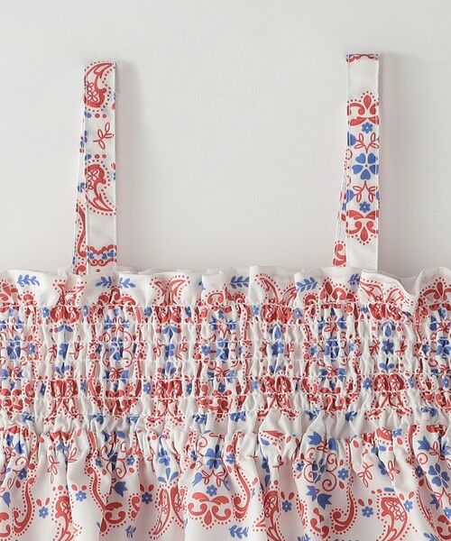 SHIPS / シップス ミニ・ひざ丈スカート | SHIPS Colors:〈洗濯機可能〉2WAY プリント スカート(100~140cm) | 詳細5